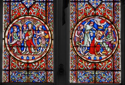 La Vida de San Pablo, Capilla de San Jorge (detalle) de Augustus Welby Northmore Pugin