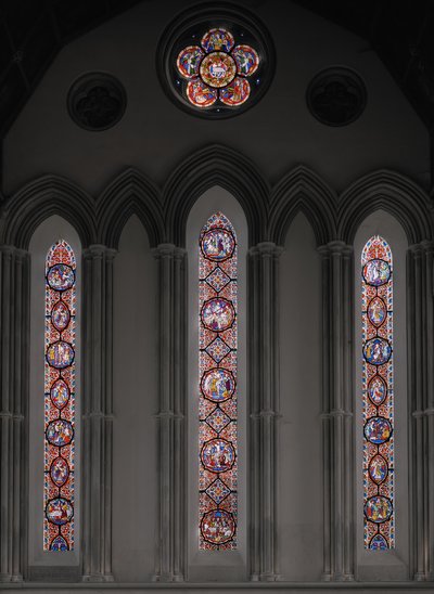 La Pasión de Cristo, Ventana Este de Augustus Welby Northmore Pugin
