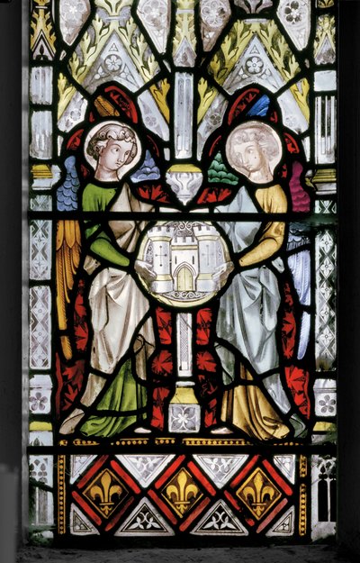 Virgen y Cristo con escenas de su vida (detalle) de Augustus Welby Northmore Pugin