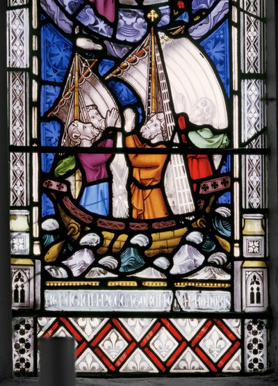 Virgen y Cristo con escenas de su vida (detalle) de Augustus Welby Northmore Pugin
