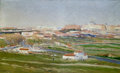 La pradera de San Isidro – Aureliano de Beruete de Aureliano de Beruete