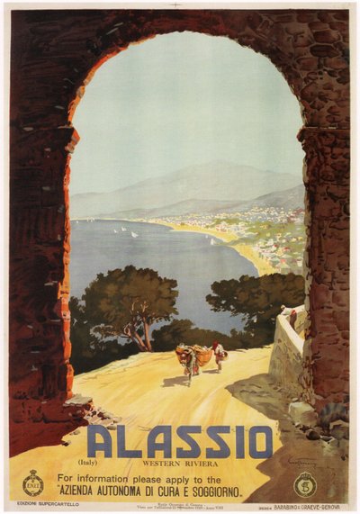 Alassio, 1929 de Aurelio Craffonara