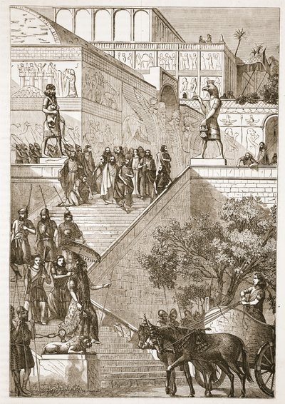 El Palacio de Kouyunjik, restaurado de Austen Henry Layard