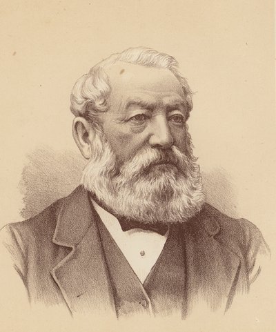 Charles H Humphrey (litografía en color) de Australian School