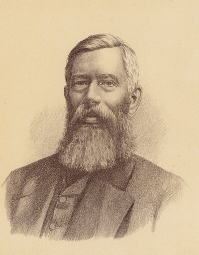 Christopher Newton, Esquire (litografía en color) de Australian School