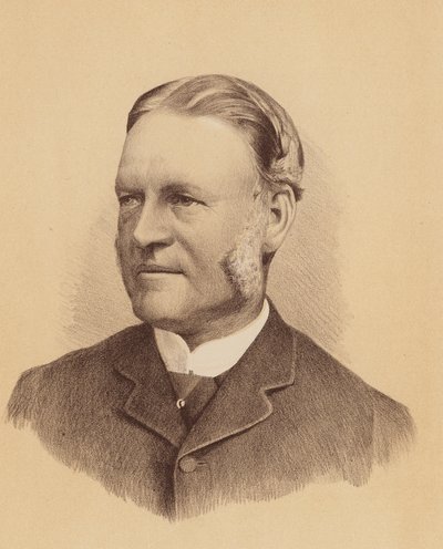 George Allen Mansfield (litografía en color) de Australian School