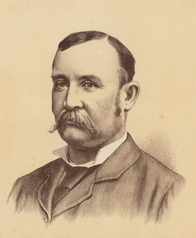George Cumberlege Loughnan (litografía en color) de Australian School