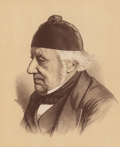 Sir William Westbrooke Burton, fallecido juez del Tribunal Supremo de Nueva Gales del Sur (litografía en color) de Australian School