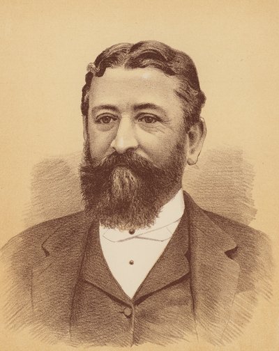 Sydney Burdekin, Esquire (litografía en color) de Australian School