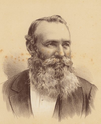 William Alston Hutchinson, Esquire (litografía en color) de Australian School