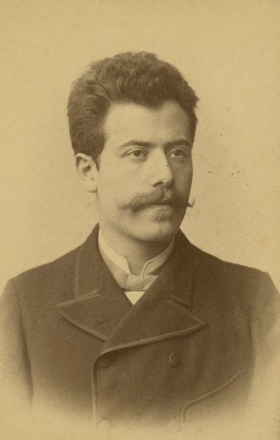 Gustav Mahler, 1884 de Austrian Photographer