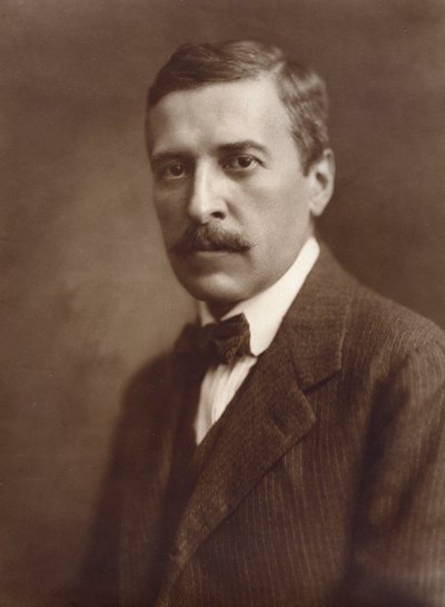 Retrato de Hugo von Hofmannsthal, c.1920-21 de Austrian Photographer