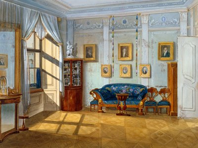 Salón de estilo Biedermeier, ca 1830, Austria de Austrian School