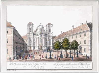Iglesia y dos escuelas en Josefstadt, 1779-1792 de Austrian School