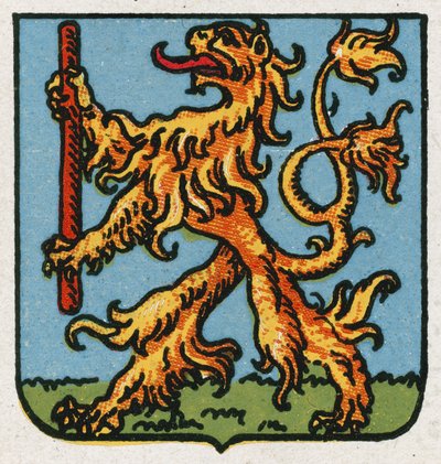 Escudo de armas de Hatvan, Hungría de Austrian School