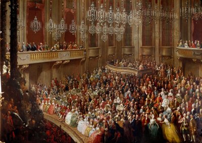 Concierto en Viena en presencia de la familia imperial de Austrian School