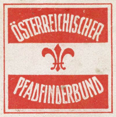 Emblema de la Osterreichische Pfadfinderbund (Scouts Austriacos) de Austrian School