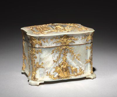 Caja de oro y nácar, c.1765 de Austrian School