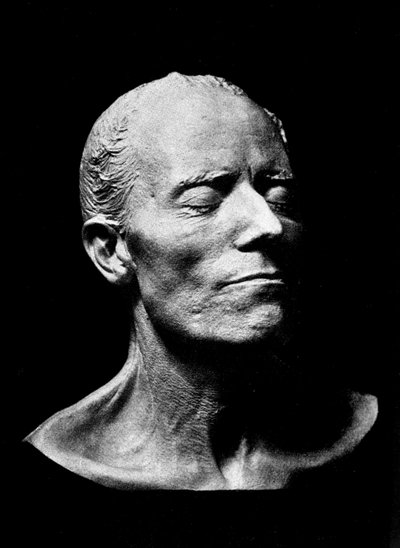 Máscara mortuoria de Gustav Mahler, 1911 de Austrian School