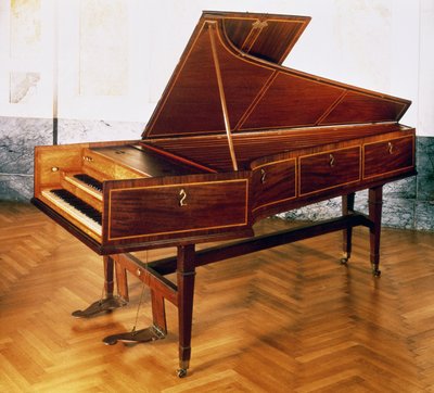 Clavicémbalo perteneciente a Franz Joseph Haydn (1732-1809) de Austrian School
