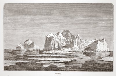 Icebergs, con el Tegetthoff, 1876 de Austrian School