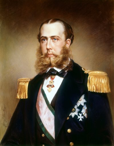 Maximiliano I en 1865. Fernando Maximiliano José de Habsburgo (Viena de Austrian School