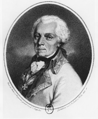 Paul Kray de Krajova (litografía) de Austrian School