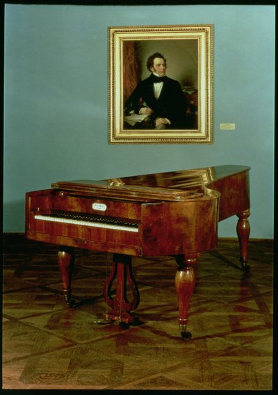 Piano perteneciente a Franz Peter Schubert (1797-1828) de Austrian School