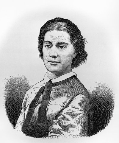 Retrato de Alexandrine Tinné, ilustración de 