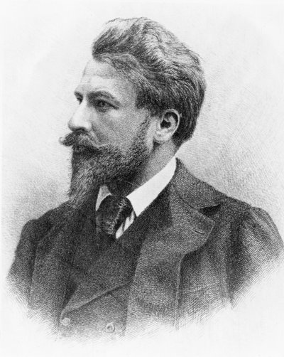 Retrato de Arthur Schnitzler de Austrian School