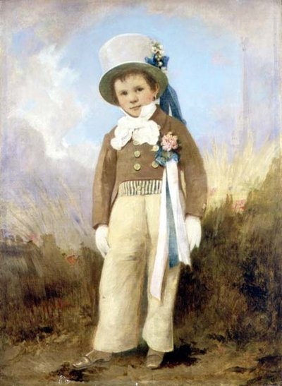 Retrato de un Niño de Austrian School