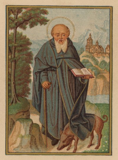 S Antonio (chromolitho) de Austrian School