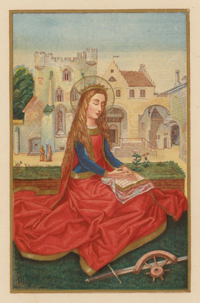 S Catherine Virg en Mart (con Kramoly) de Austrian School