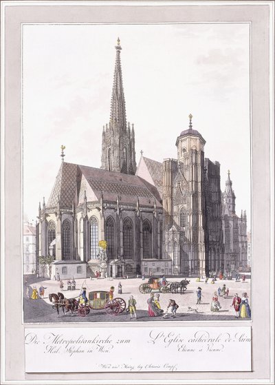 Catedral de San Esteban en Viena de Austrian School
