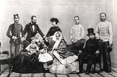 La familia imperial austriaca, 1860 de Austrian School