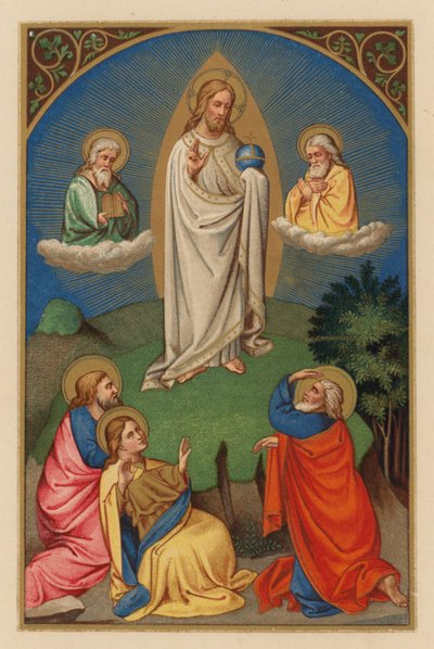 Transfiguratio D N J Chr (chromolitho) de Austrian School