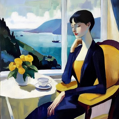 Elegante vista al mar de Avanesova Elena