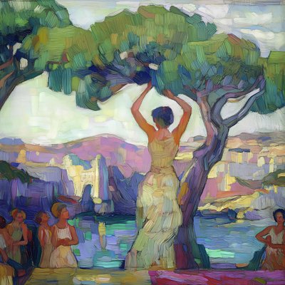 Un baile idílico de verano de Avanesova Elena