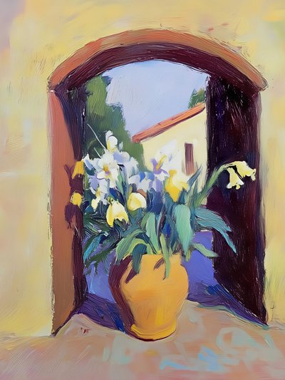 Flores para ventanas soleadas de Avanesova Elena