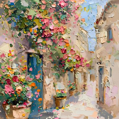 Las flores del callejón resplandecen de Avanesova Elena