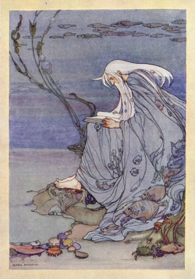 John Keats: Endymion (litografía en color) de Averil Mary Burleigh