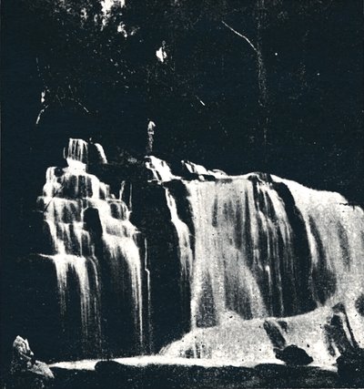 Cascada en el Río Dourado Lencoes, 1895 de Axel Frick