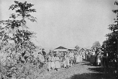 Fiesta en una Colonia, 1895 de Axel Frick