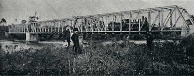 Puente de la E. F. Mogyana sobre el Río Pardo, 1895 de Axel Frick