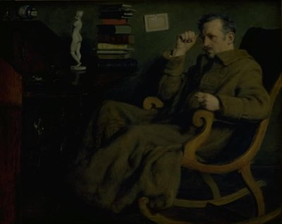El artista reflexionando de Axel Helsted