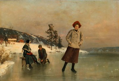 Patinaje de Axel Hjalmar Ender