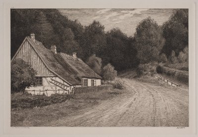 Casa de campo junto al bosque de Axel Holm