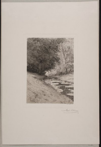 Danés: El río en Charlottenlund de Axel Holm