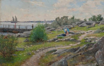 En la costa de Axel Lindman