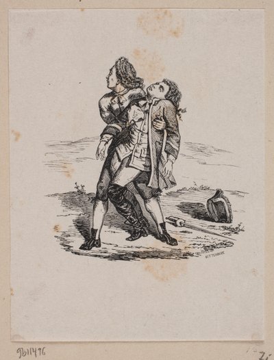 Un duelo de Axel Theodor Kittendorff